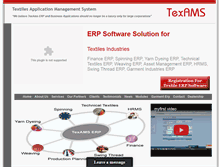 Tablet Screenshot of erptextiles.com